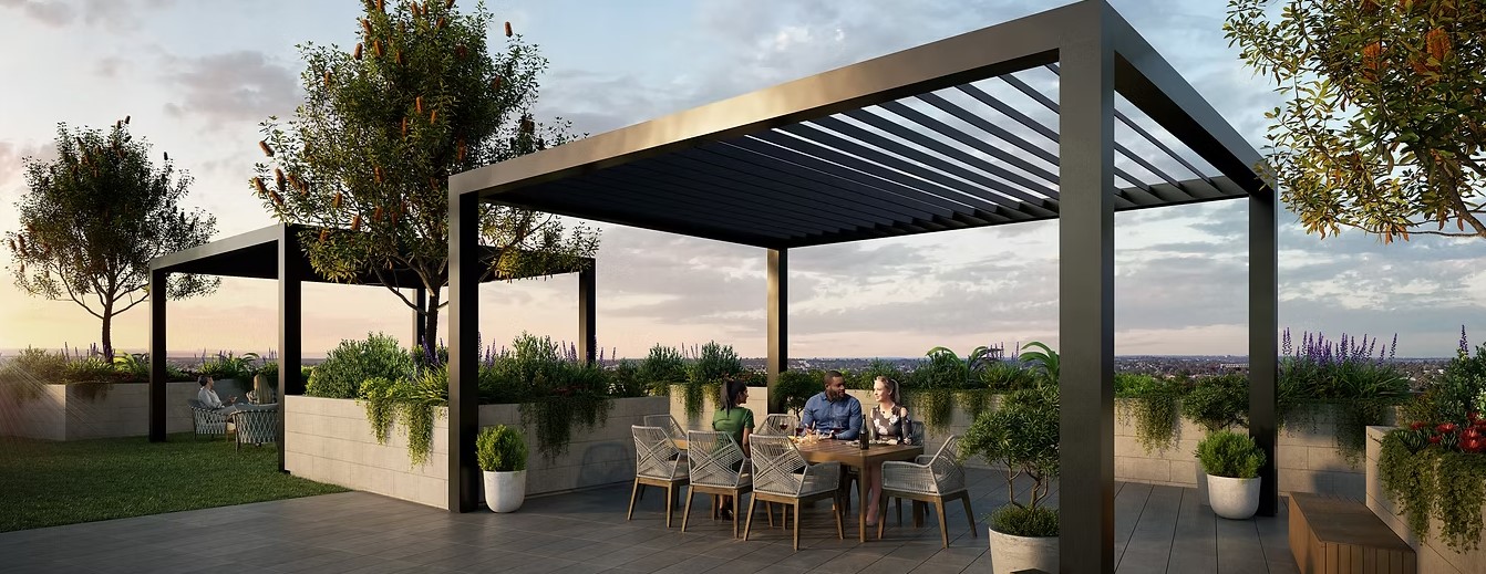 A development of 324 apartments